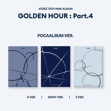 ATEEZ - GOLDEN HOUR PART 4 POCA ALBUM VERSION