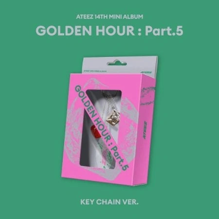 ATEEZ - GOLDEN HOUR Part.5 (14th MINI ALBUM) (KEY CHAIN VER.)