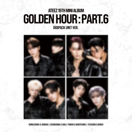 ATEEZ - GOLDEN HOUR Part.6 (15TH MINI ALBUM) (Digipack UNIT Version)