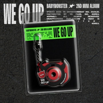 BABYMONSTER - WE GO UP (2nd Mini album) (MINI BEAM KEYRING Version)