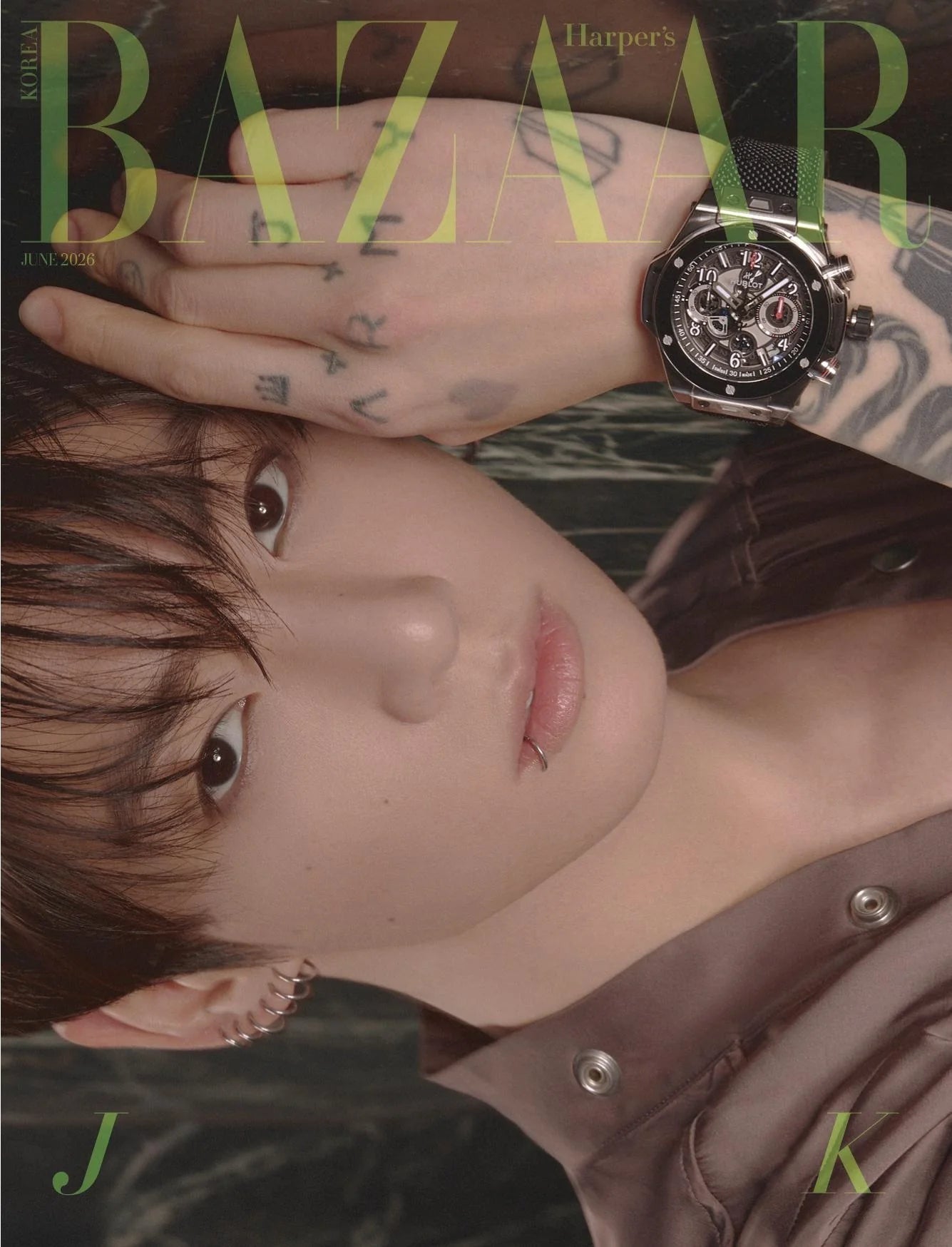 BAZAAR KOREA MAGAZINE JUNE 2026 JUNGKOOK F