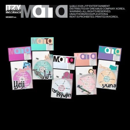 ITZY - Motto (12th MINI ALBUM) (Member Version)