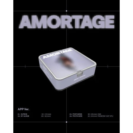 JISOO - MINI ALBUM AMORTAGE App Version