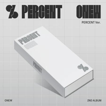 ONEW - PERCENT (2nd FULL ALBUM) (PERCENT Version)