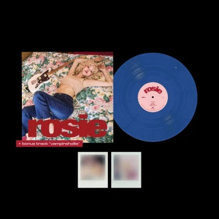 ROSÉ - rosie (first studio album) vinyl (vampirehollie edition blue)