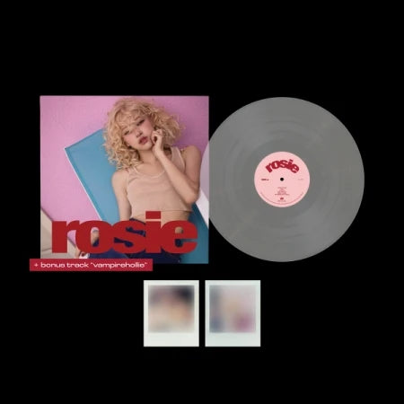 ROSÉ - rosie (first studio album) vinyl (vampirehollie edition clear)