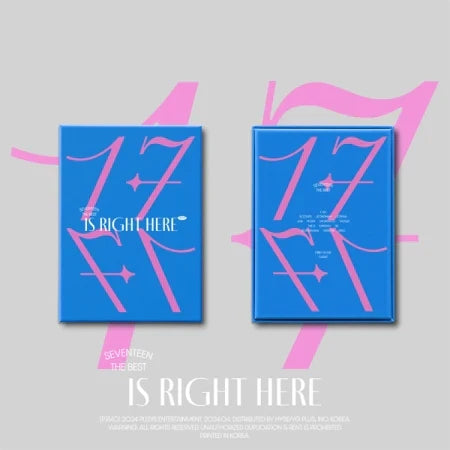 PREORDER : SEVENTEEN - BEST ALBUM 17 IS RIGHT HERE DEAR Version With Weverse SHOP GIFT