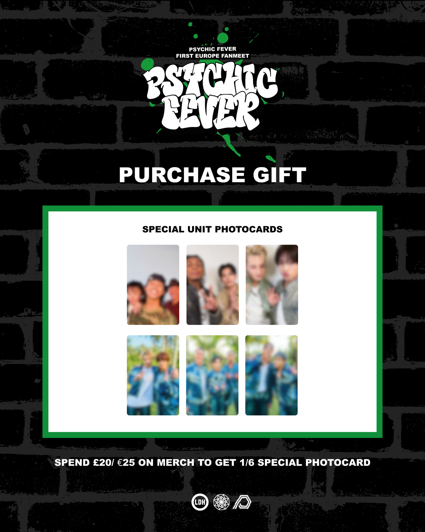 PSYCHIC FEVER 1ST EUROPE FANMEET TOUR MD : Carabiner Keyring