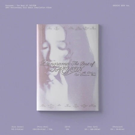 TAEYEON - Panorama The Best of TAEYEON (Compilation Album) (ARCHIVE BOOK Version)