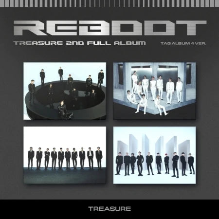 TREASURE - 2ND FULL ALBUM REBOOT YG TAG ALBUM