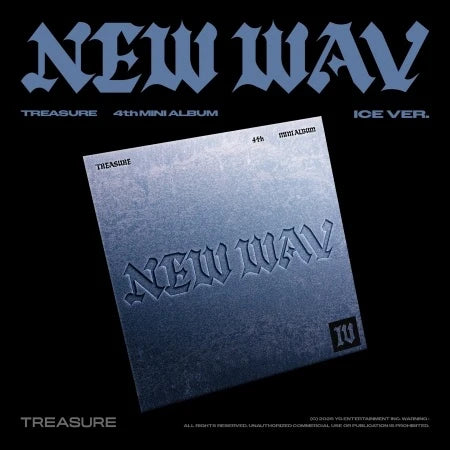 TREASURE - NEW WAV(4th MINI ALBUM) (ICE Version)