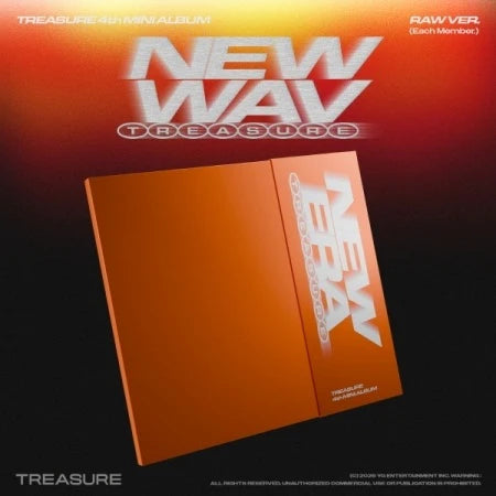 TREASURE - NEW WAV(4th MINI ALBUM) (RAW Version)