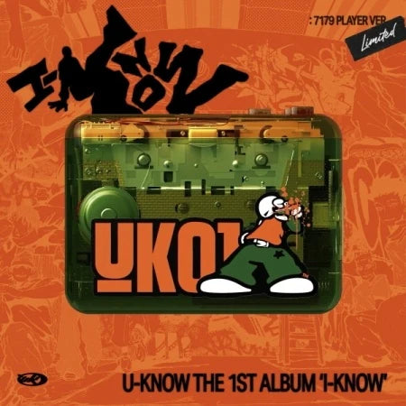 U-KNOW - I-KNOW (1st FULL ALBUM) (7179 PLAYER Version Limited)