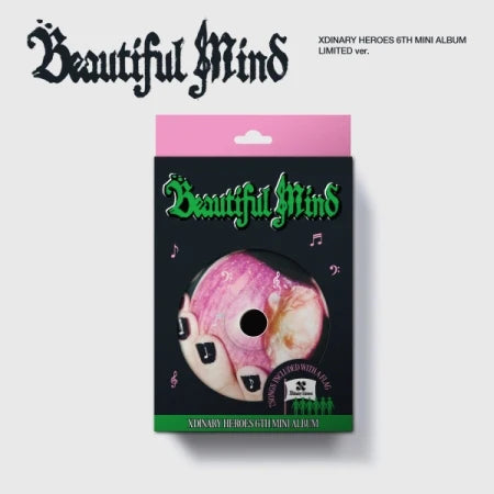 Xdinary Heroes - 6th MINI ALBUM Beautiful Mind (LIMITED EDITION)
