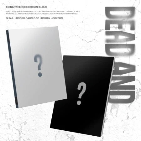 Xdinary Heroes - DEAD AND (8th MINI ALBUM) (Photobook version)