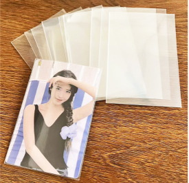 YY Photocard Sleeve 8 Version Plain Clear