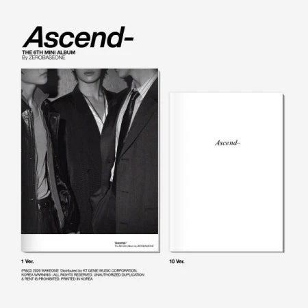 ZEROBASEONE - Ascend- (The 6th Mini Album ) (Photobook Version)