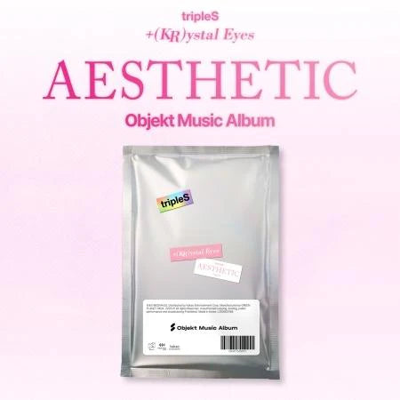 tripleS - MINI ALBUM +(KR)ystal Eyes_AESTHETIC (Objekt Music Album)