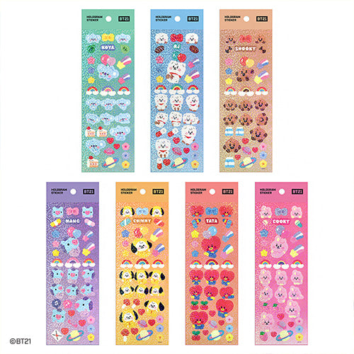BT21 BABY HOLOGRAM STICKER