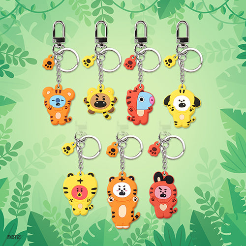 BT21 TIGER KEYRING