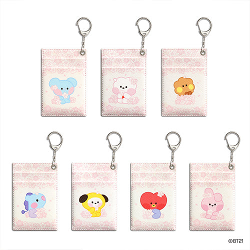 BT21 MININI CHERRY BLOSSOM CARD HOLDER