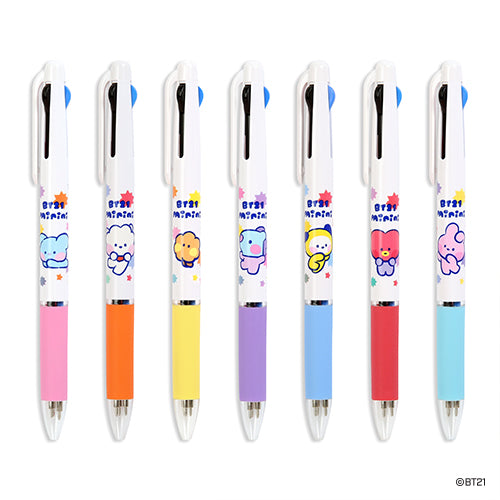 BT21 minini 3 COLOR BALL PEN