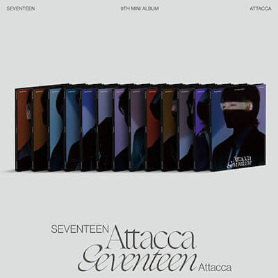 PREORDER SEVENTEEN - 9TH MINI ALBUM ATTACCA(CARAT VER.) 13 TYPES