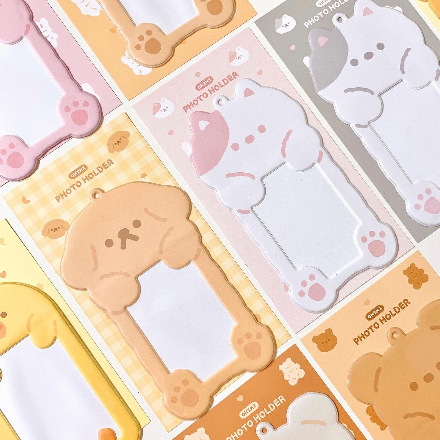 OKIKI Photo holder Daeng(Brown)