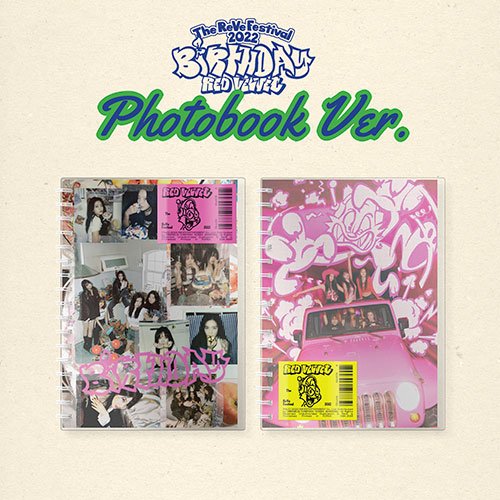 RED VELVET – MINI ALBUM ‘THE REVE FESTIVAL 2022 – BIRTHDAY’ PHOTOBOOK VER.