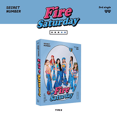 SECRET NUMBER - 3RD SINGLE ALBUM FIRE SATURDAY B Type