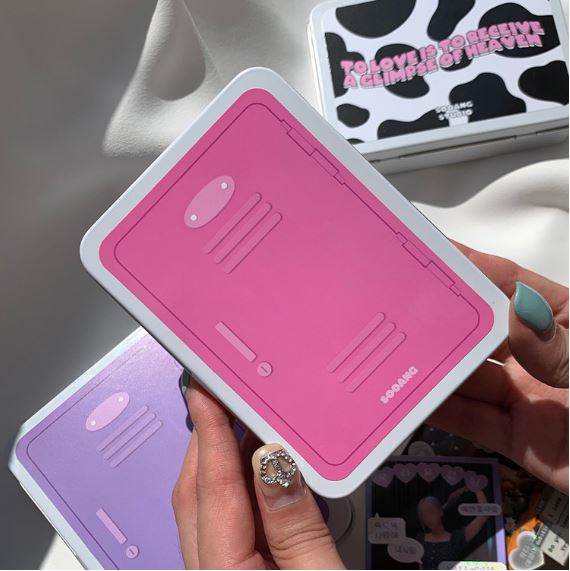 SOOANG STUDIO Mini polateencase pink locker