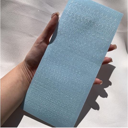 SOOANG STUDIO SOOANGS SHERBET ALPHABET 001 BLUE