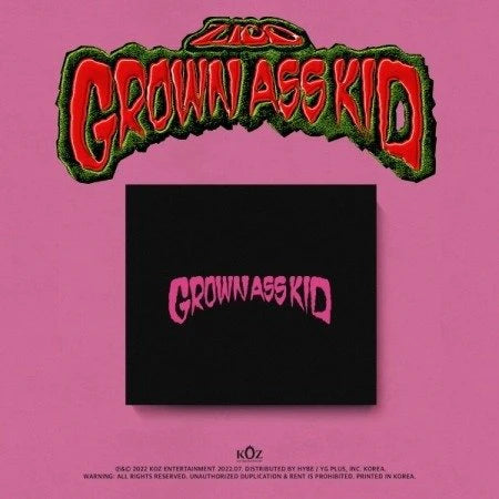 ZICO - 4TH MINI ALBUM GROWN ASS KID JEWEL VER.