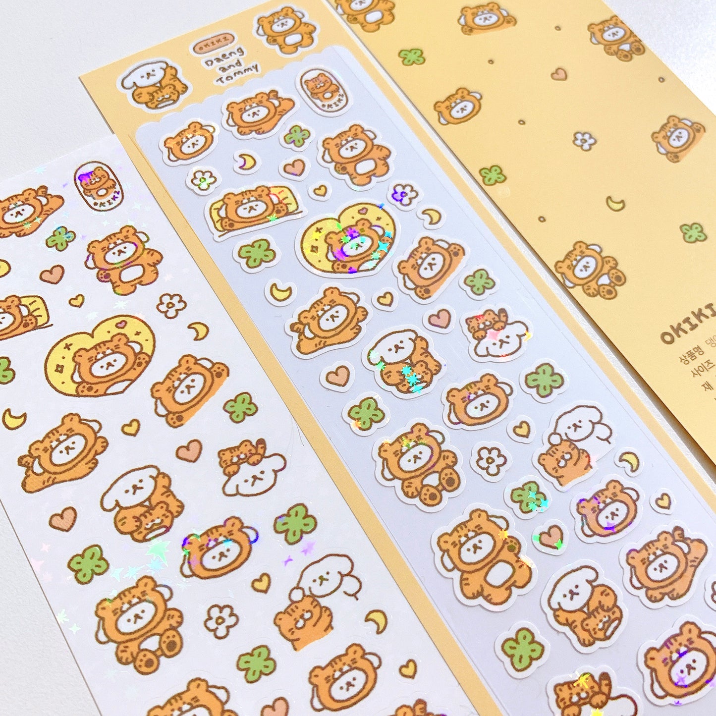 OKIKI sticker Tommy&Daeng Sticker Sheet