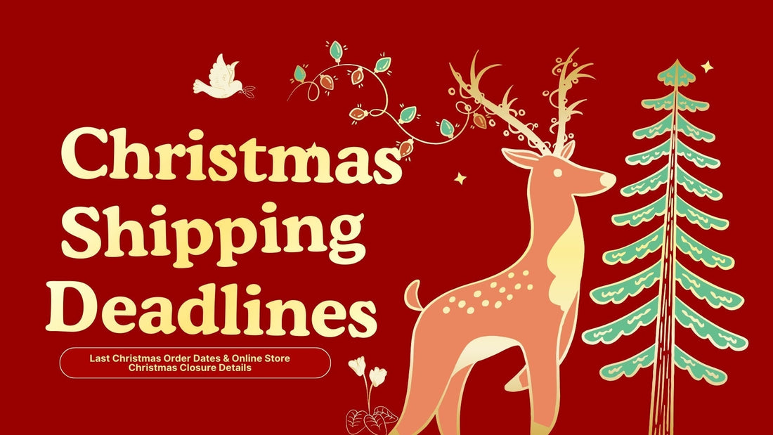 Last Christmas Order Dates & Online Store Christmas Closure Information [2025]