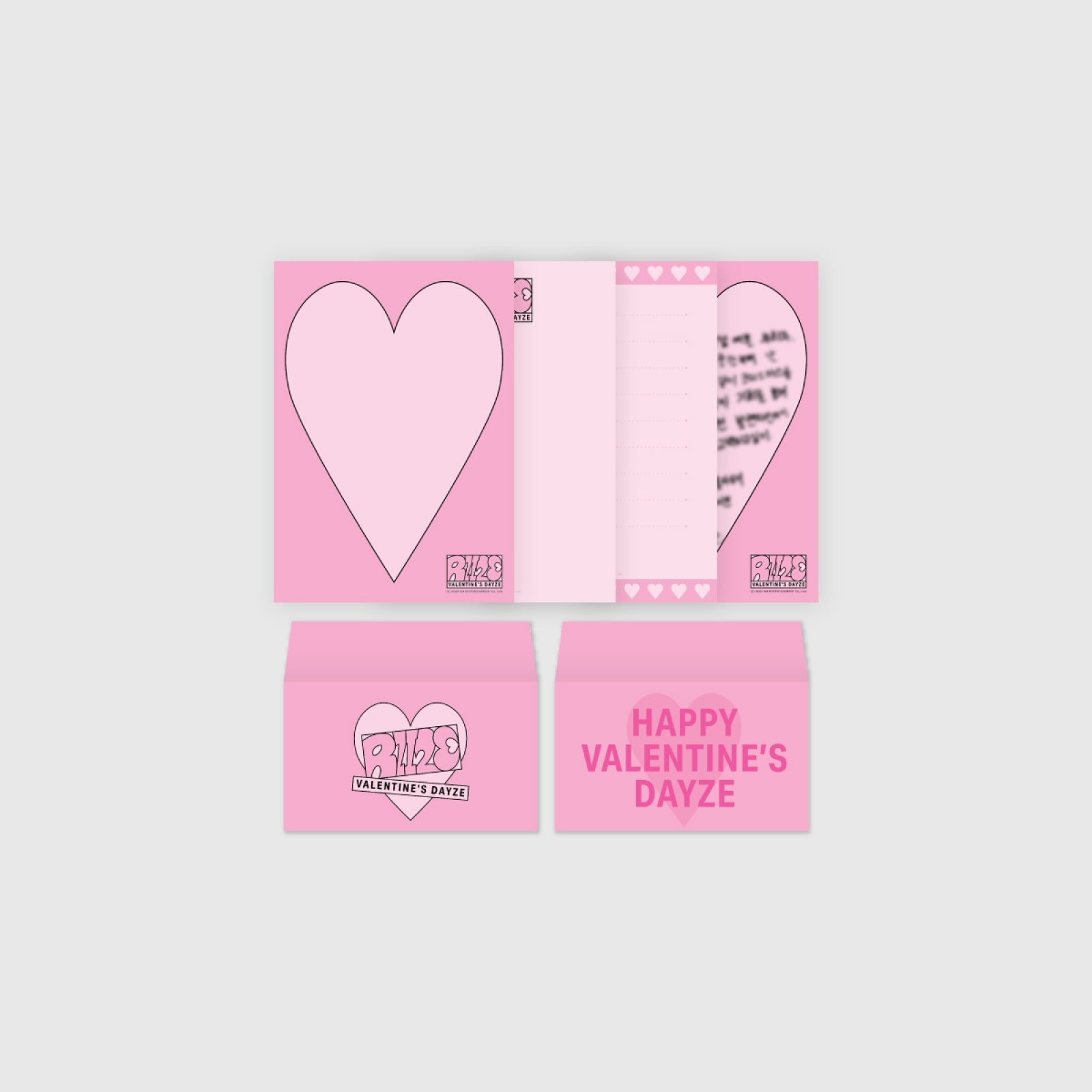 2024 RIIZE VALENTINE'S DAYZE LETTER PAPER