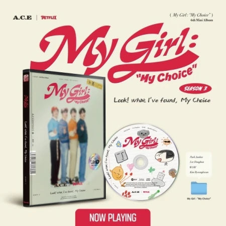 A.C.E - 6TH MINI ALBUM My Girl : My Choice Version 3