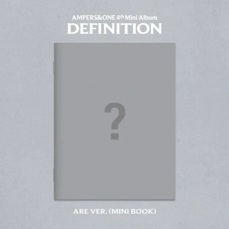 AMPERS&ONE - DEFINITION (4th MINI ALBUM) (ARE Version)