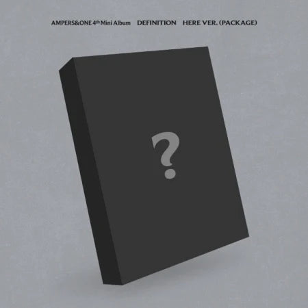 AMPERS&ONE - DEFINITION (4th MINI ALBUM) (HERE Version)