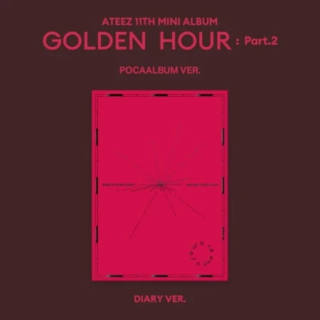 ATEEZ - GOLDEN HOUR : Part.2 (POCAALBUM Version) Diary Version