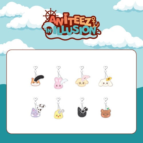 ATEEZ - ANITEEZ IN ILLUSION OFFICIAL MD ACRYLIC KEYRING