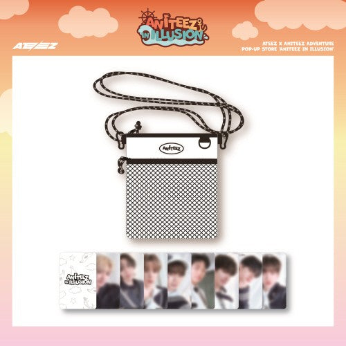 PREORDER : ATEEZ - ANITEEZ IN ILLUSION OFFICIAL MD MINI CROSS BAG 