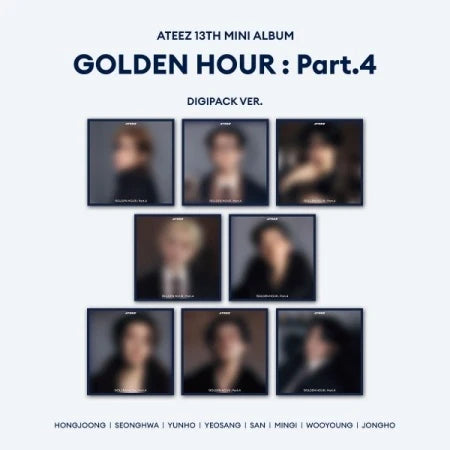 ATEEZ - GOLDEN HOUR PART 4 DIGIPACK VERSION