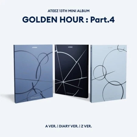 PREORDER : ATEEZ - GOLDEN HOUR : Part.4 (STANDARD) with Applemusic