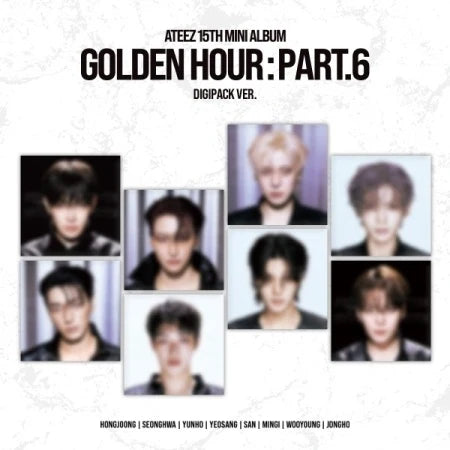 ATEEZ - GOLDEN HOUR  Part.6 (15TH MINI ALBUM) (Digipack Version)