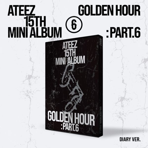 ATEEZ - GOLDEN HOUR  Part.6 (15TH MINI ALBUM) (Standard Version) DIARY Version