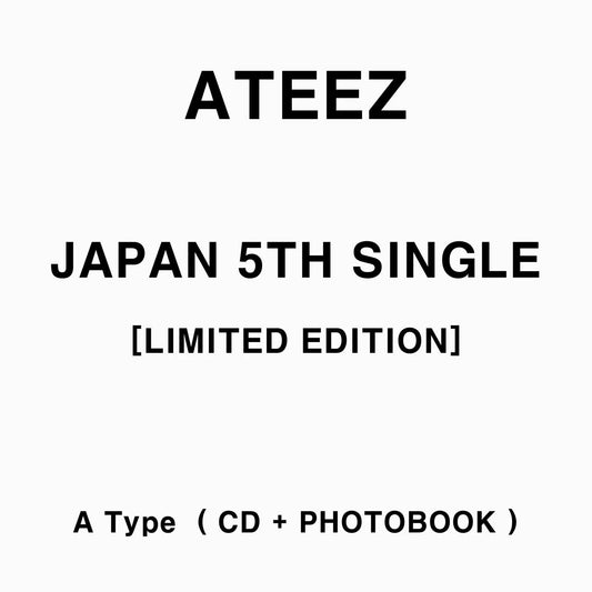 ATEEZ - Japan 5th SINGLE Album (LIMITED A)