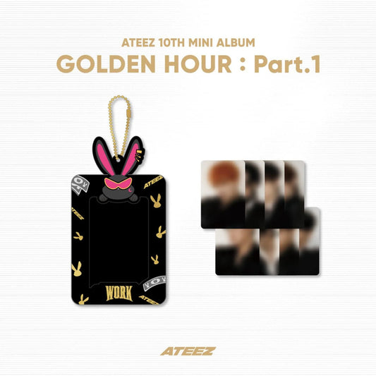 ATEEZ GOLDEN HOUR MD PHOTO CARD HOLDER SET