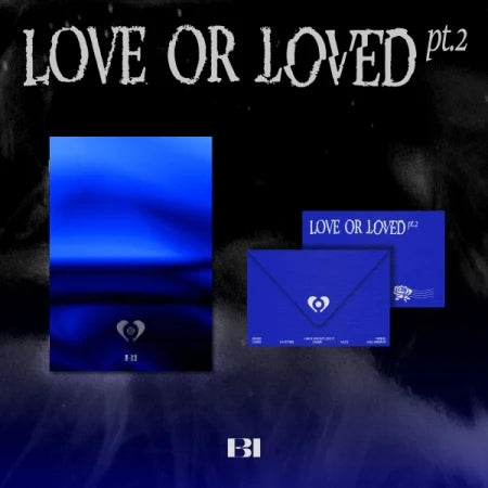  B.I - GLOBAL EP ALBUM LOVE OR LOVED PART.2 Photobook Version