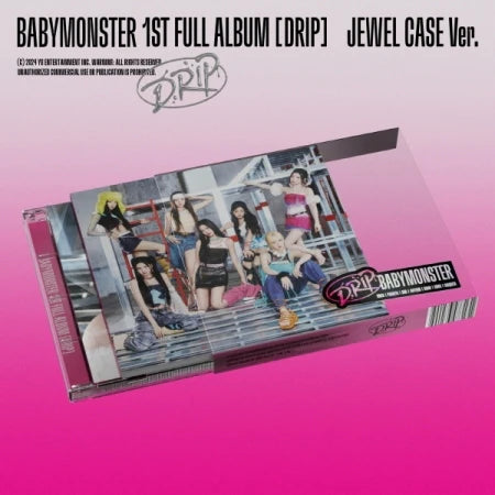 BABYMONSTER - 1st FULL ALBUM DRIP (JEWEL CASE Version)